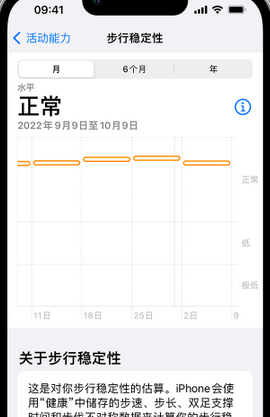 西峡iPhone手机维修如何在iPhone开启'步行稳定性通知'